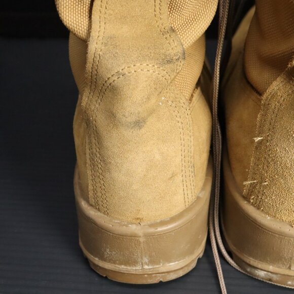 Altama Mens 11.5N Narrow Leather Desert Tan  Army Combat Boots SPE1C1-12-D-1053 - Picture 9 of 16